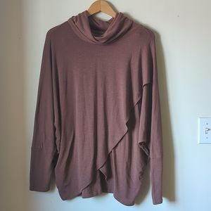 Cowl neck top